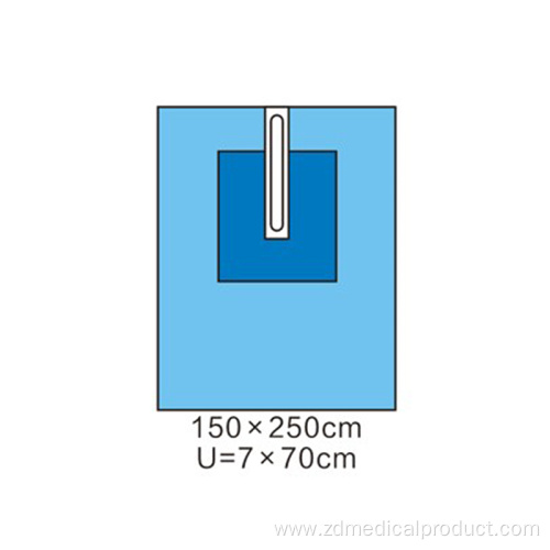 Efficient Adhesive Split Sheet Surgical Drapes